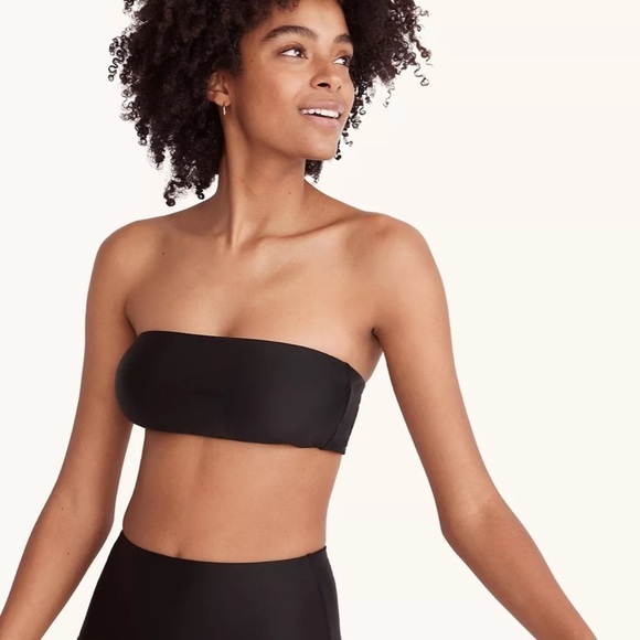 Madewell second wave spaghetti strap bikini top black - Picture 5 of 6